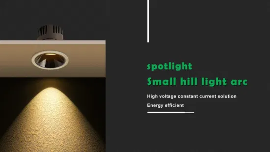 Teto ajustável Recessed 10W LED Downlight Deep Anti